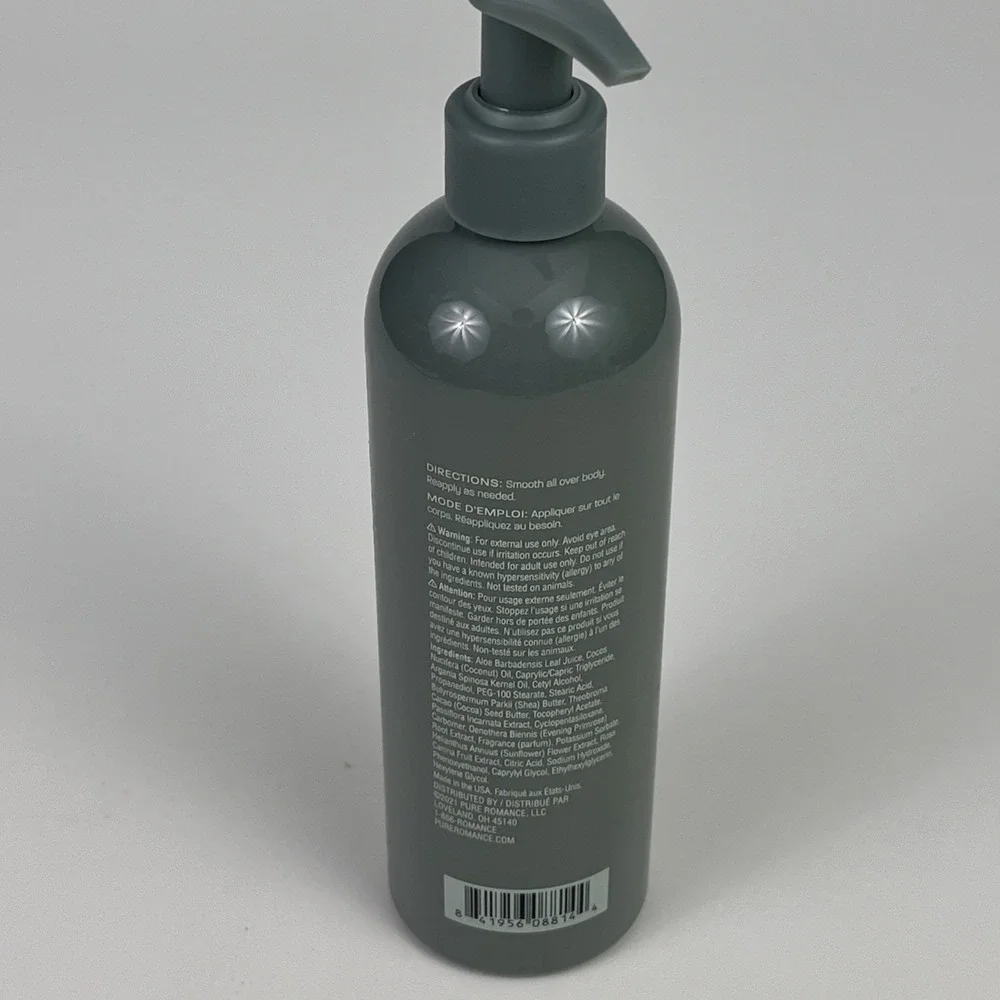 Pure Romance Arlo & Co. Atlas Tobacco & Citron Nourishing Body Lotion 12 fl oz